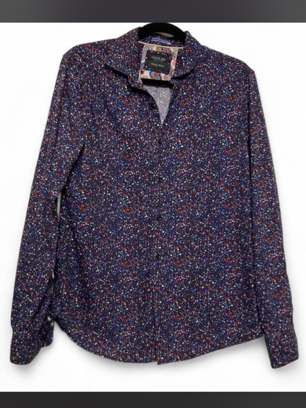 Cactus Man multicoloured floral button up shirt Size M